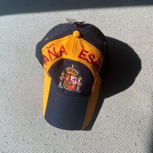 #99 NWT Navy and yellow Spain Baseball hat / cap, never worn